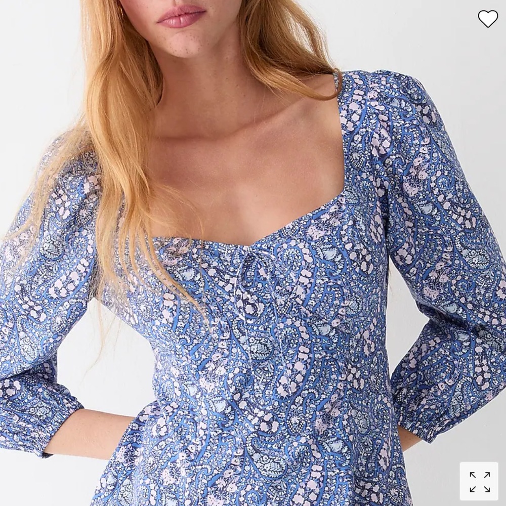 NWT J. Crew Liberty Bourton Bloom Mini Dress - Picture 2 of 11